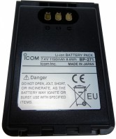 ICOM BP-271 Bateria Li-on 1150mAh 7,4V - Zoom
