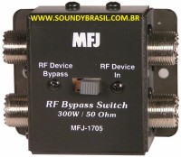 MFJ-1705 Chave de RF p/ Bypass - 300W - Zoom