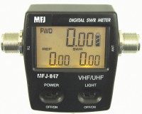 MFJ MFJ-847 Wattmetro DIGITAL, 125-525 MHZ, 120 Watts - Zoom