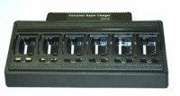 6-Way Universal Quick Charger for Motorola EP450, CP150, CP200, PR400 etc. (Ni-Cd, Ni-MH & Li-Ion) - Zoom