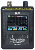 MFJ-223 Analisador de Antenas c/ Display Colorido - Zoom