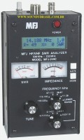MFJ-259C Analisador de Antenas 530 kHz ~ 230 MHz - Zoom