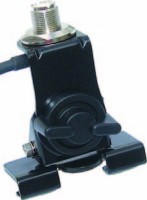 MFJ-348S - LIP MOUNT, SO-239, HEAVY DUTY, BLACK, COAX/PL-259 - Zoom